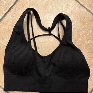 NVGTN Black Sports Bra